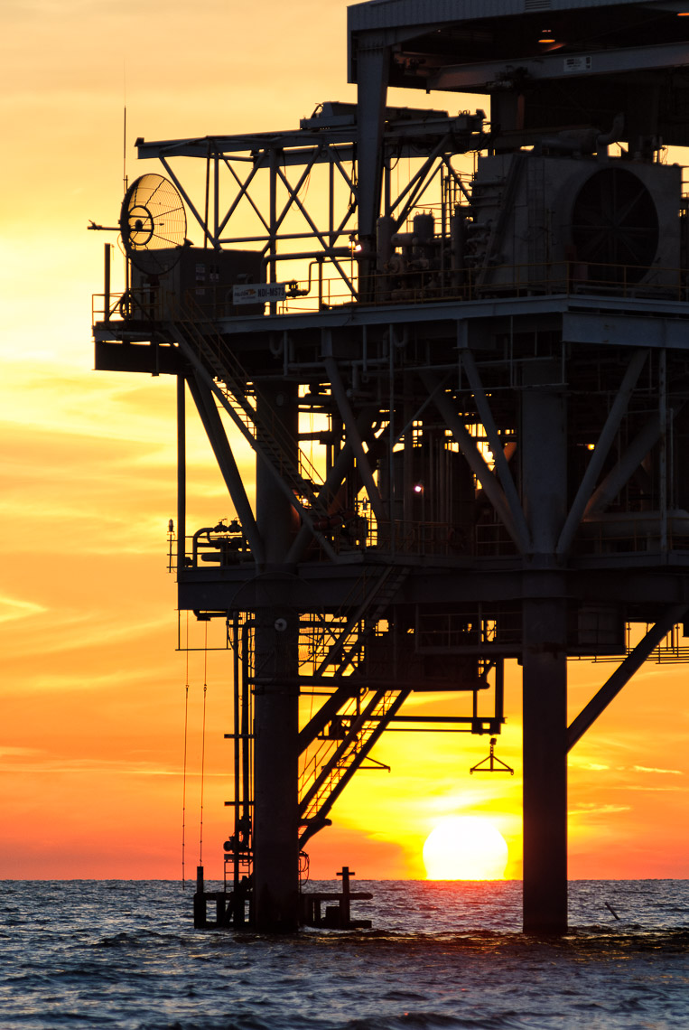 Falcon Gas Storage - MoBay Wellhead Platform