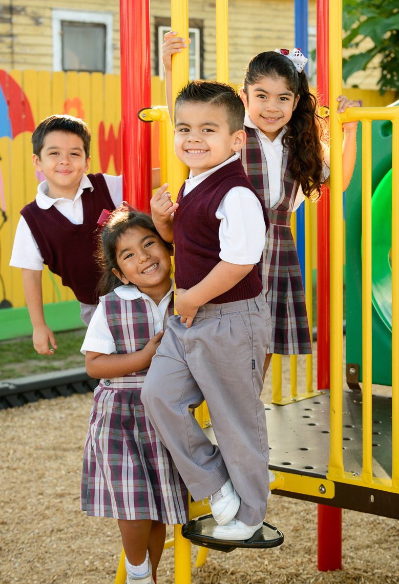 Archdiocese of Galveston-Houston - Students at Our Lady of Guadalupe Catholic School